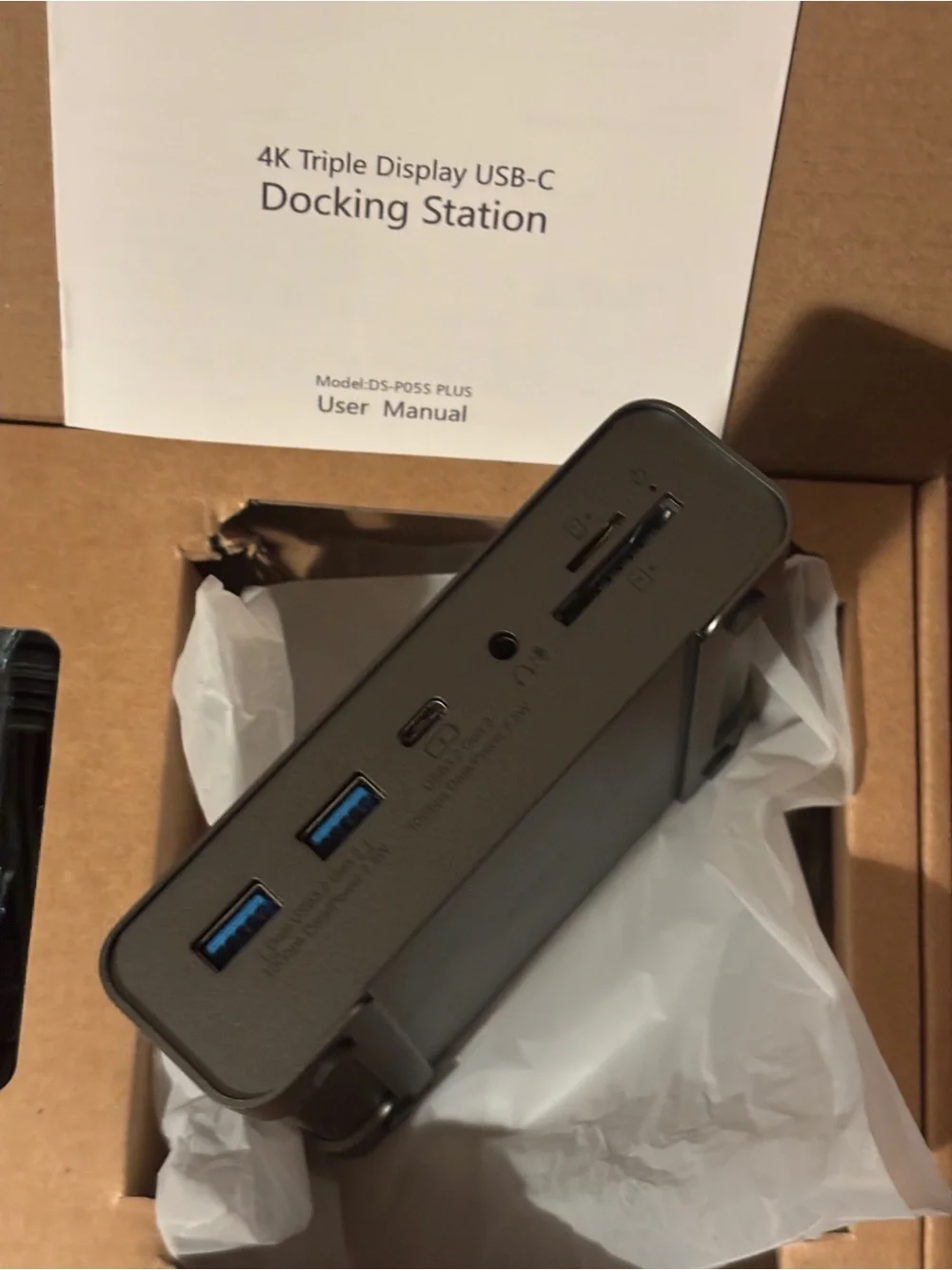 USB-C Docking Station 16-in-1 4K Triple Display - Silver